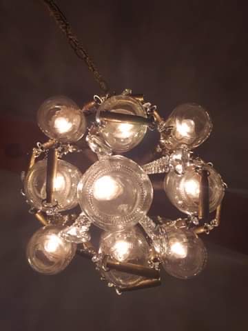 14" Wagon Wheel Ammo Casing Chandelier